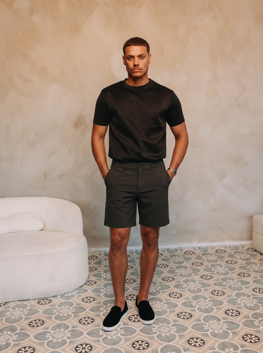 Active Shorts Olive — lifestyle 2