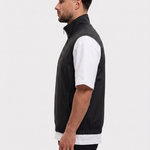 Core Bodywarmer Grey - omkeerbaar zwart, zijkant
