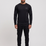 Capitan Tracksuit Black - voorkant volledig studio
