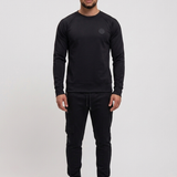 Capitan Tracksuit Black - voorkant volledig studio
