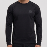 Capitan Tracksuit Black - trui voorkant studio