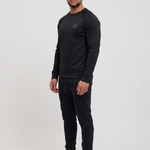 Capitan Tracksuit Black - zijkant studio