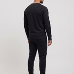 Capitan Tracksuit Black - achterkant studio
