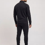 Mayor Tracksuit Black - achterkant studio