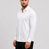 Deluxe Shirt White - zijkant studio