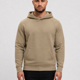 RK Blank Hoodie Olive Regular Fit - voorkant studio