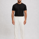 Ease Pants Wit - voorkant volledig
