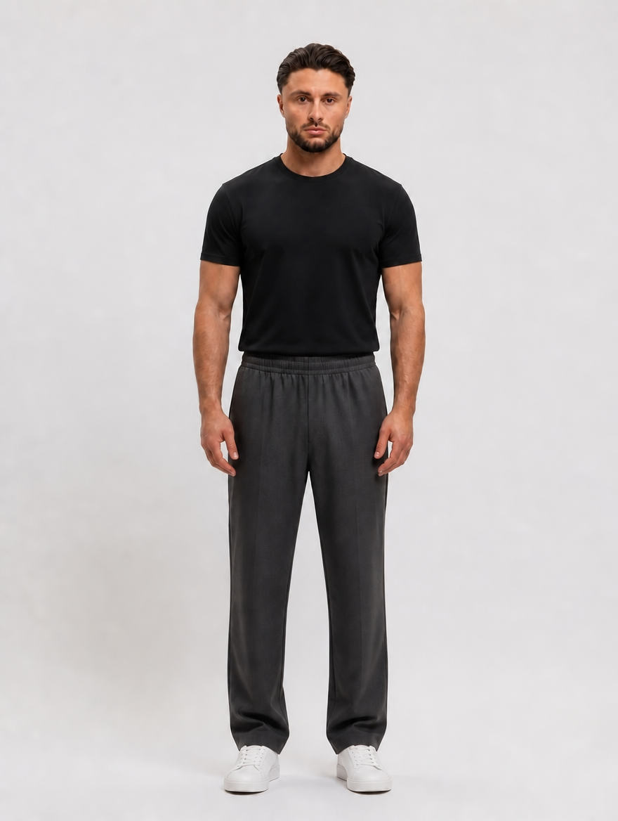 Ease Pants Grey - voorkant volledig