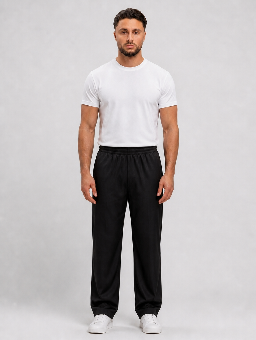 Ease Pants Black - voorkant volledig