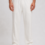 Ease Pants Wit - voorkant detail