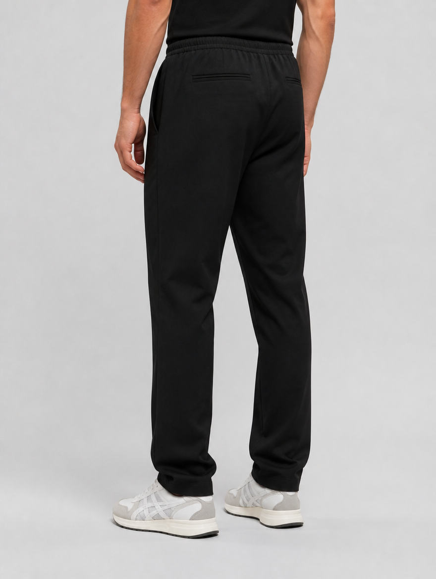 Tarifa Pants Black - achterkant met bieszakken