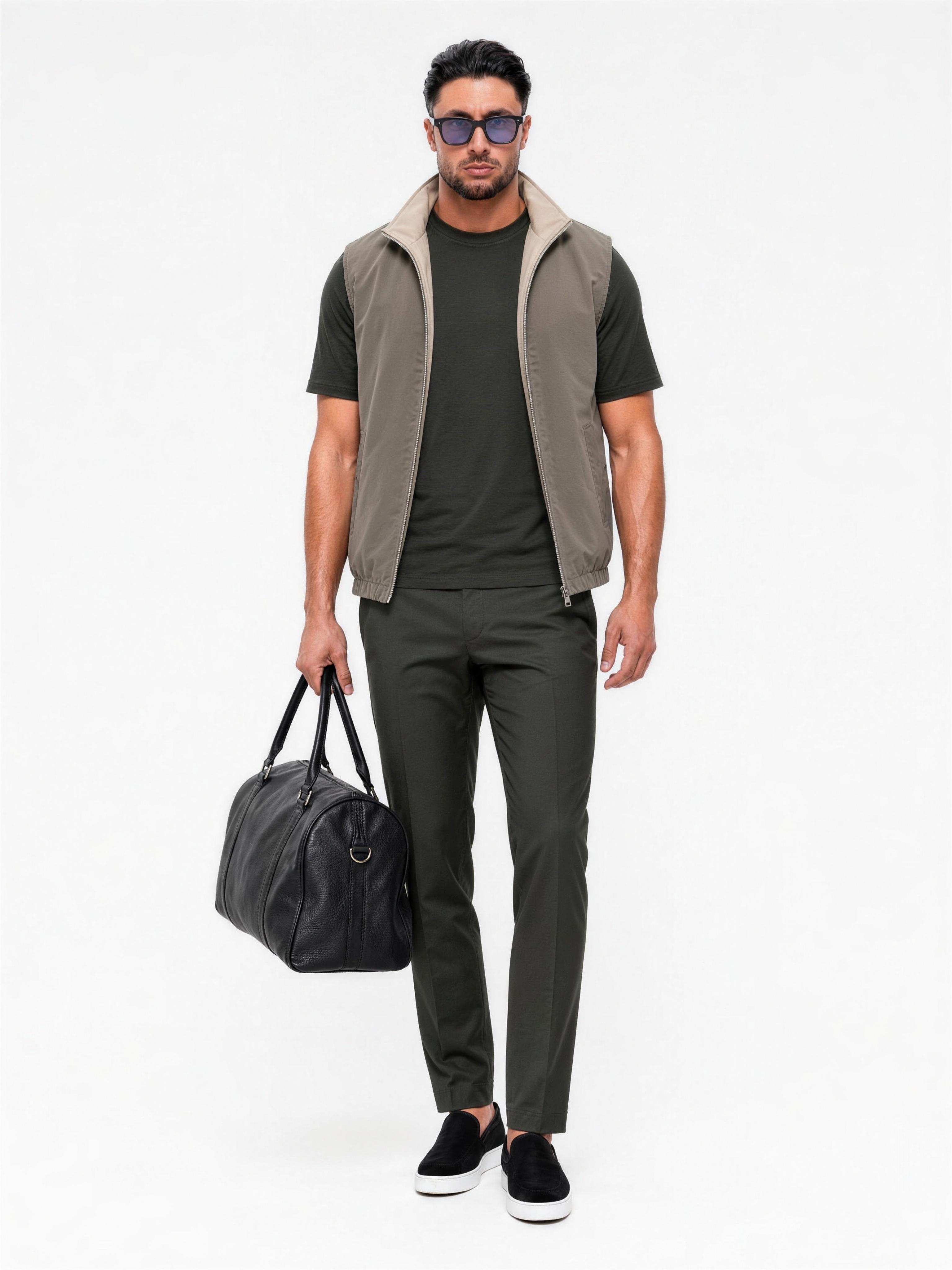 Core Bodywarmer Olive - full body