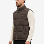Torino Down Bodywarmer Brown - voorkant