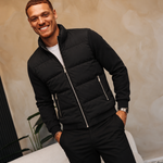HYBRID PUFFER JACKET | BLACK — lifestylefoto
