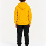 Richesse Brand Hoodie JR Yellow - achterkant op model
