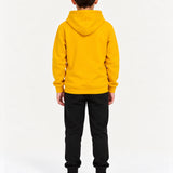 Richesse Brand Hoodie JR Yellow - achterkant op model