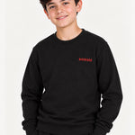 Richesse Crewneck JR Black - close-up print