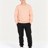 Richesse Crewneck JR Pink - voorkant op model