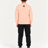 Richesse Crewneck JR Pink - achterkant op model