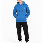 Richesse Infantry Hoodie JR Blue - voorkant op model