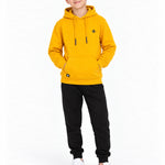 Richesse Infantry Hoodie JR Yellow - voorkant op model