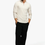 Knitted Zipper Soft Sand