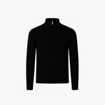 Knitted Zipper Black