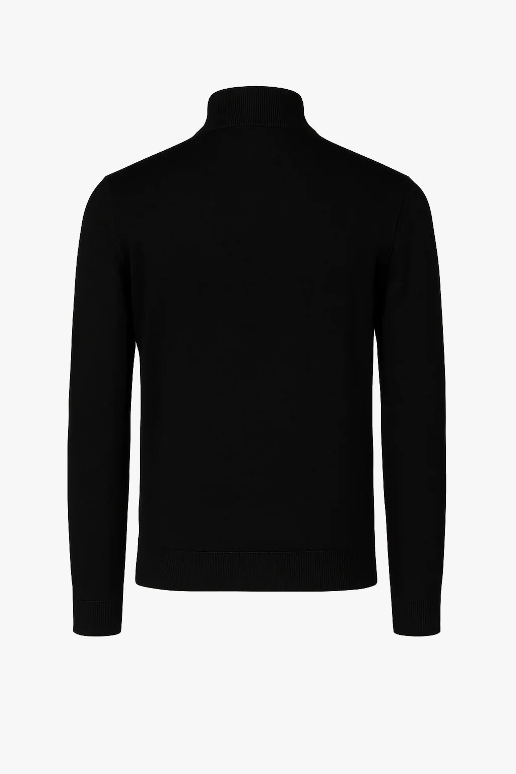 Knitted Zipper Black