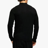 Knitted Zipper Black
