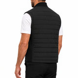 MADRID BODYWARMER BLACK - studio achterkant