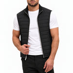 MADRID BODYWARMER BLACK - studio pose