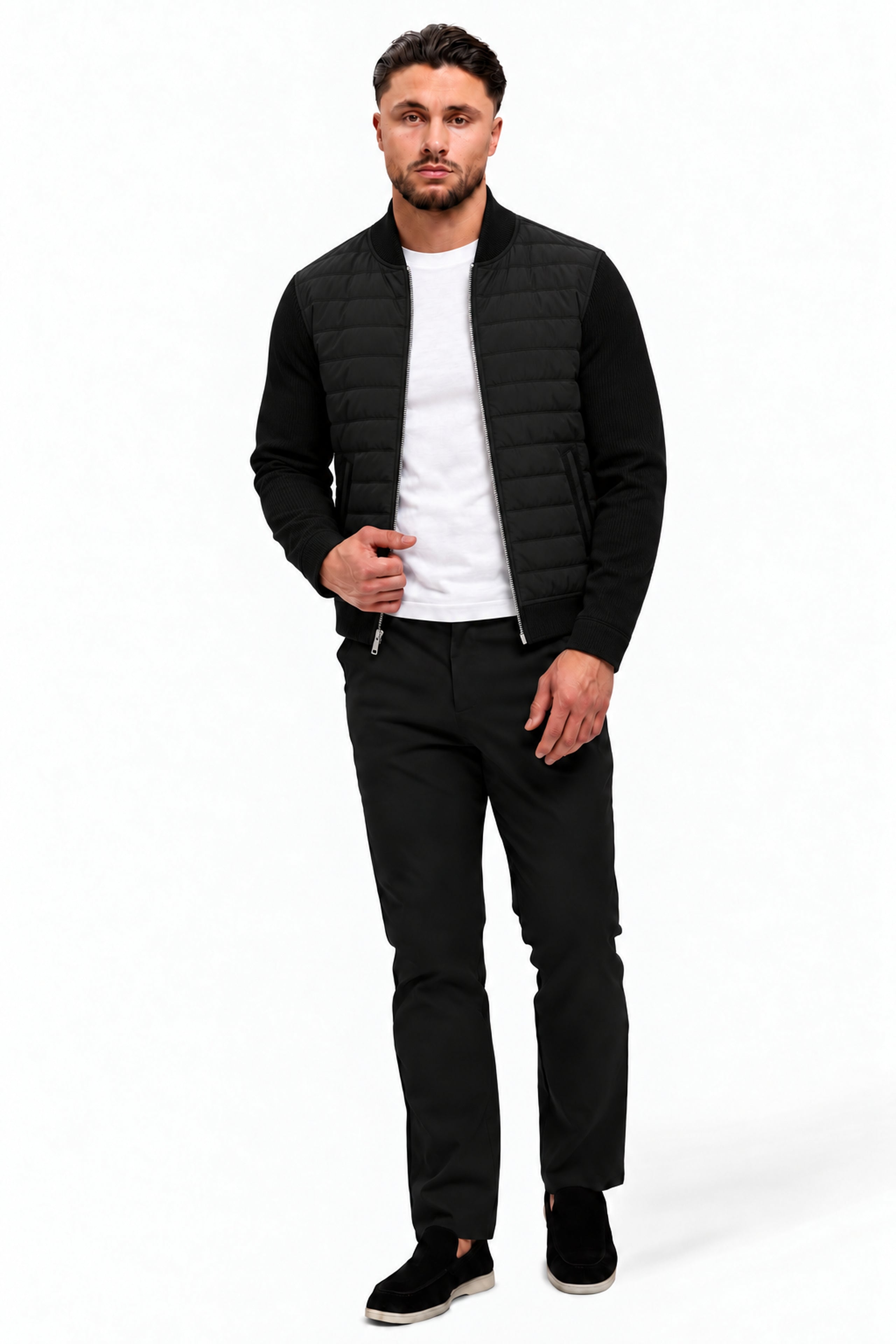 MADRID JACKET BLACK - studio full-body