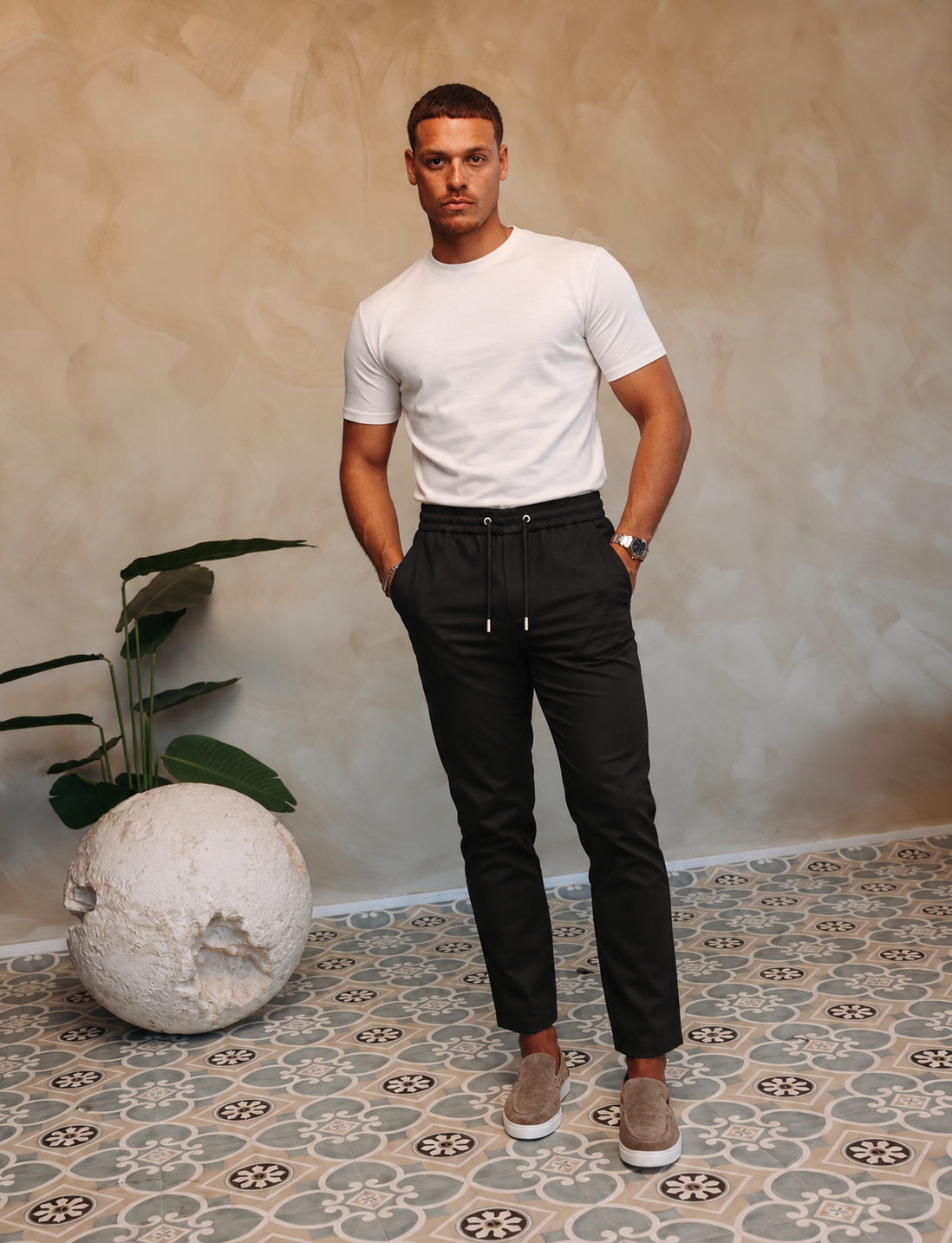 MONZA PANTS | BLACK — lifestylefoto