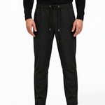 MONZA pants zwart – voorkant op model