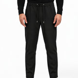 MONZA pants zwart – voorkant op model