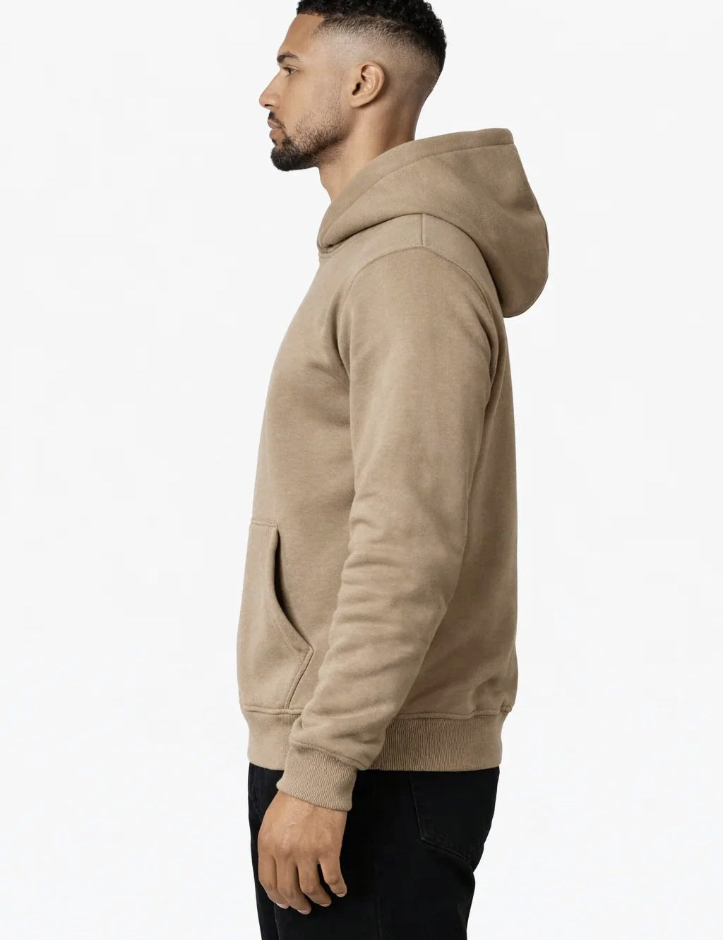 RK BLANK HOODIE OLIVE REGULAR FIT