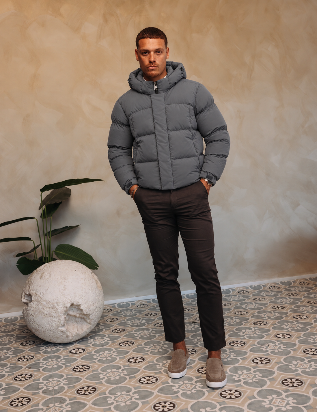 OSLO PUFFER JACKET | GREY — lifestylefoto