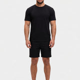 PORTO SET | BLACK - volledige outfit met witte sneakers