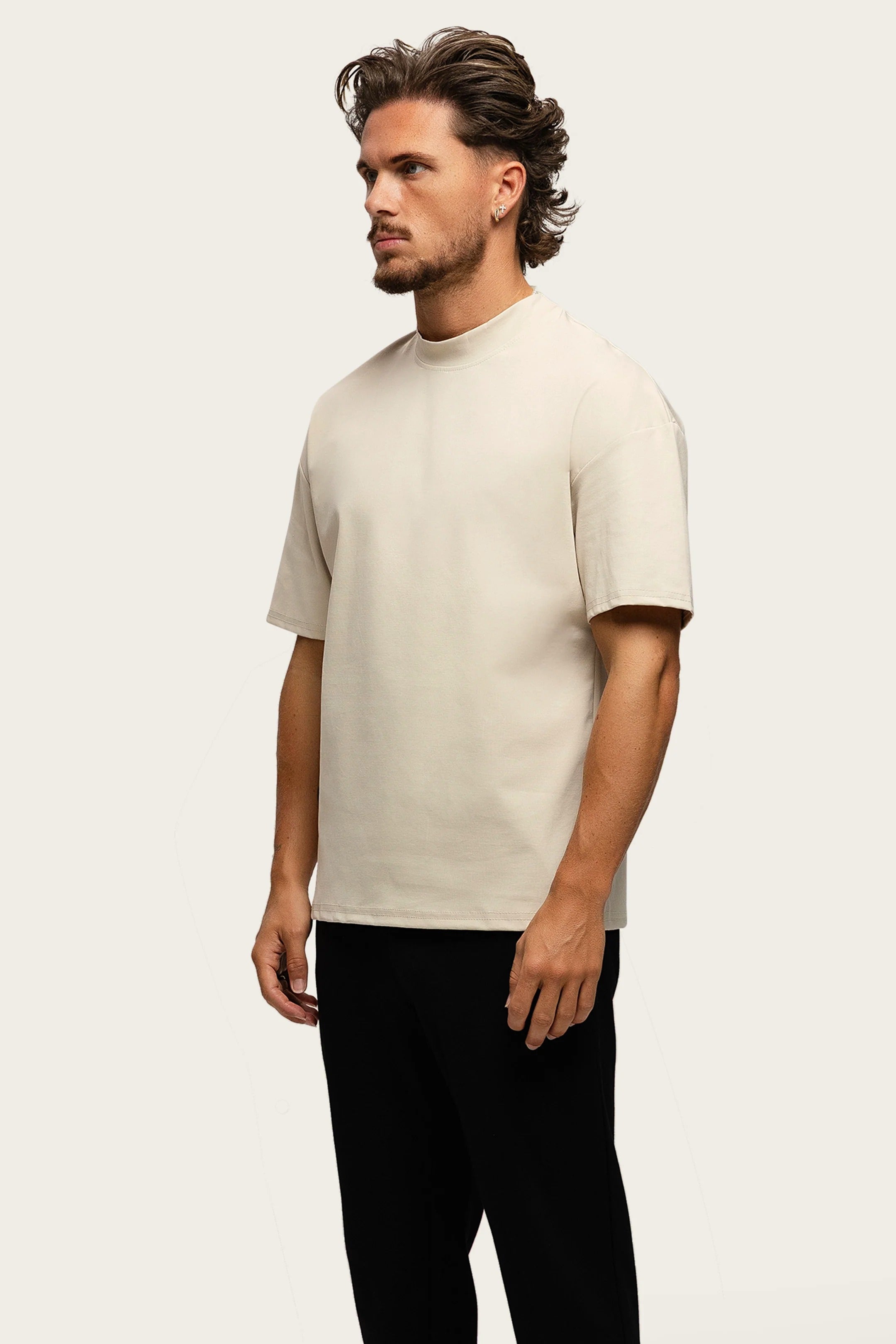 ESSENTIAL MATTE SHIRT LIGHT BEIGE