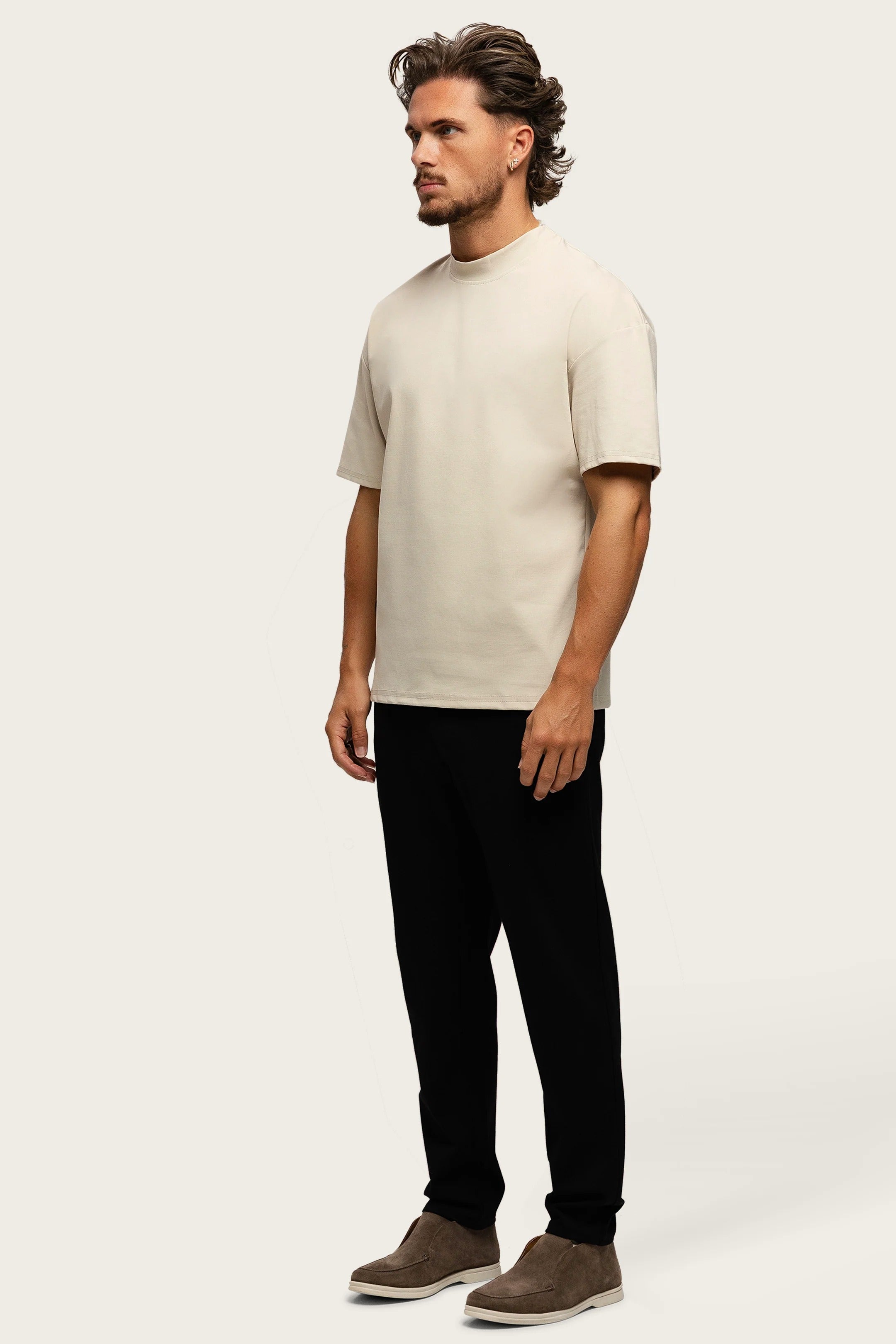 ESSENTIAL MATTE SHIRT LIGHT BEIGE