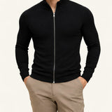 RIVAS HEAVY ZIPPER VEST | BLACK
