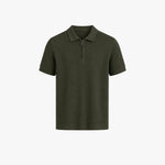 Knit Polo Olive