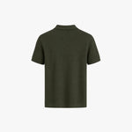 Knit Polo Olive
