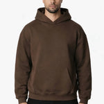 RK BLANK HOODIE COFFEE OVERSIZED