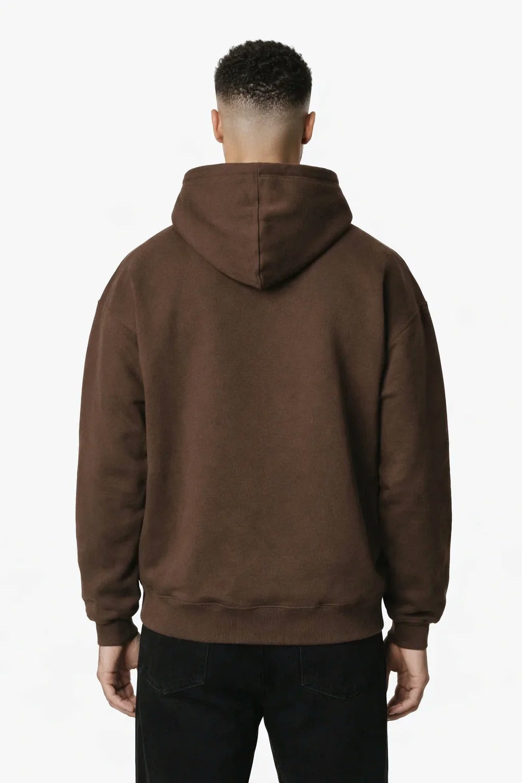RK BLANK HOODIE COFFEE OVERSIZED