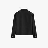 ESSENTIAL ZIP JACKET | BLACK