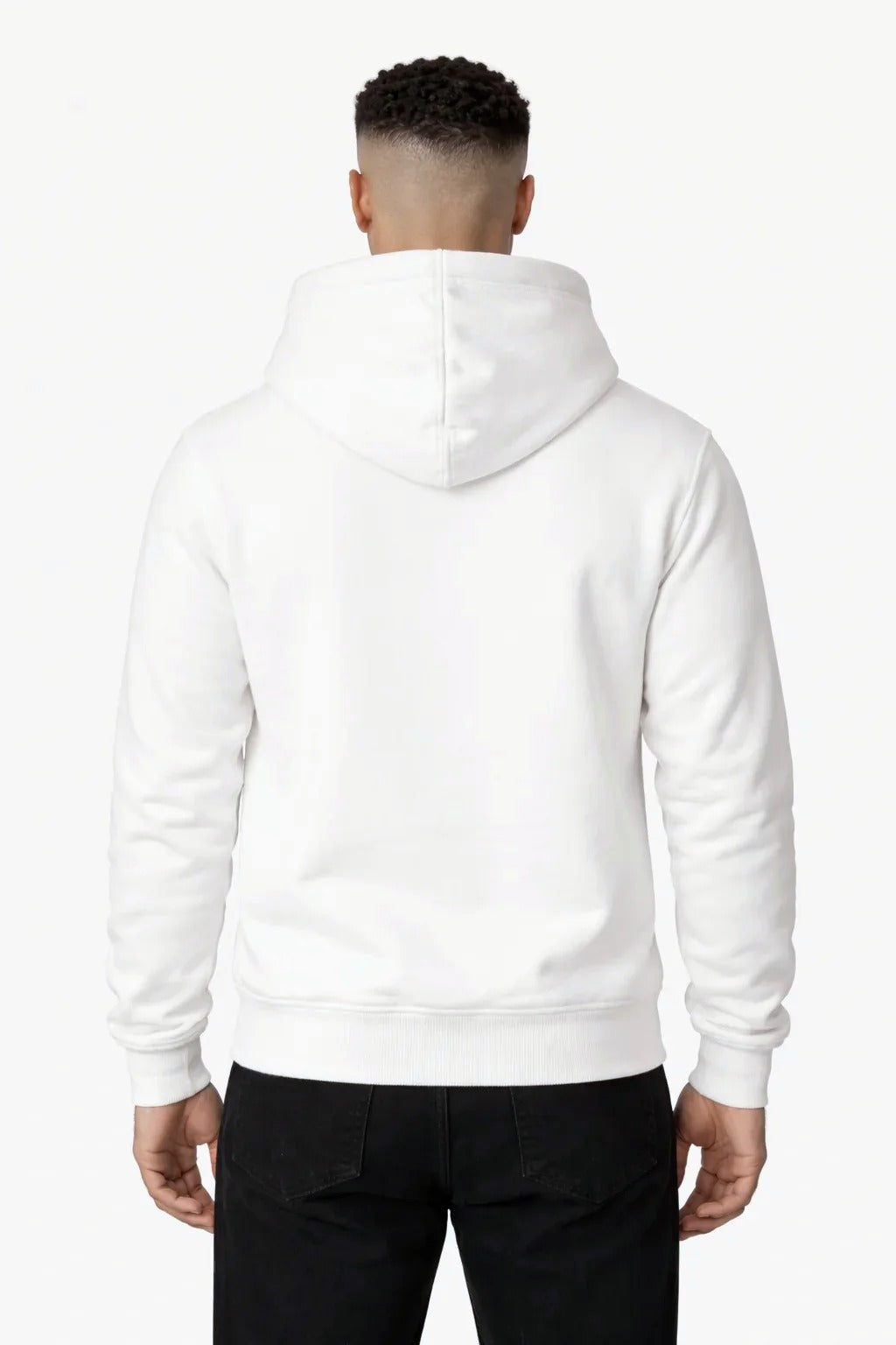 RK Blank Hoodie Creme Slimfit