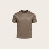 SHINY ESSENTIAL SHIRT DARK SAND