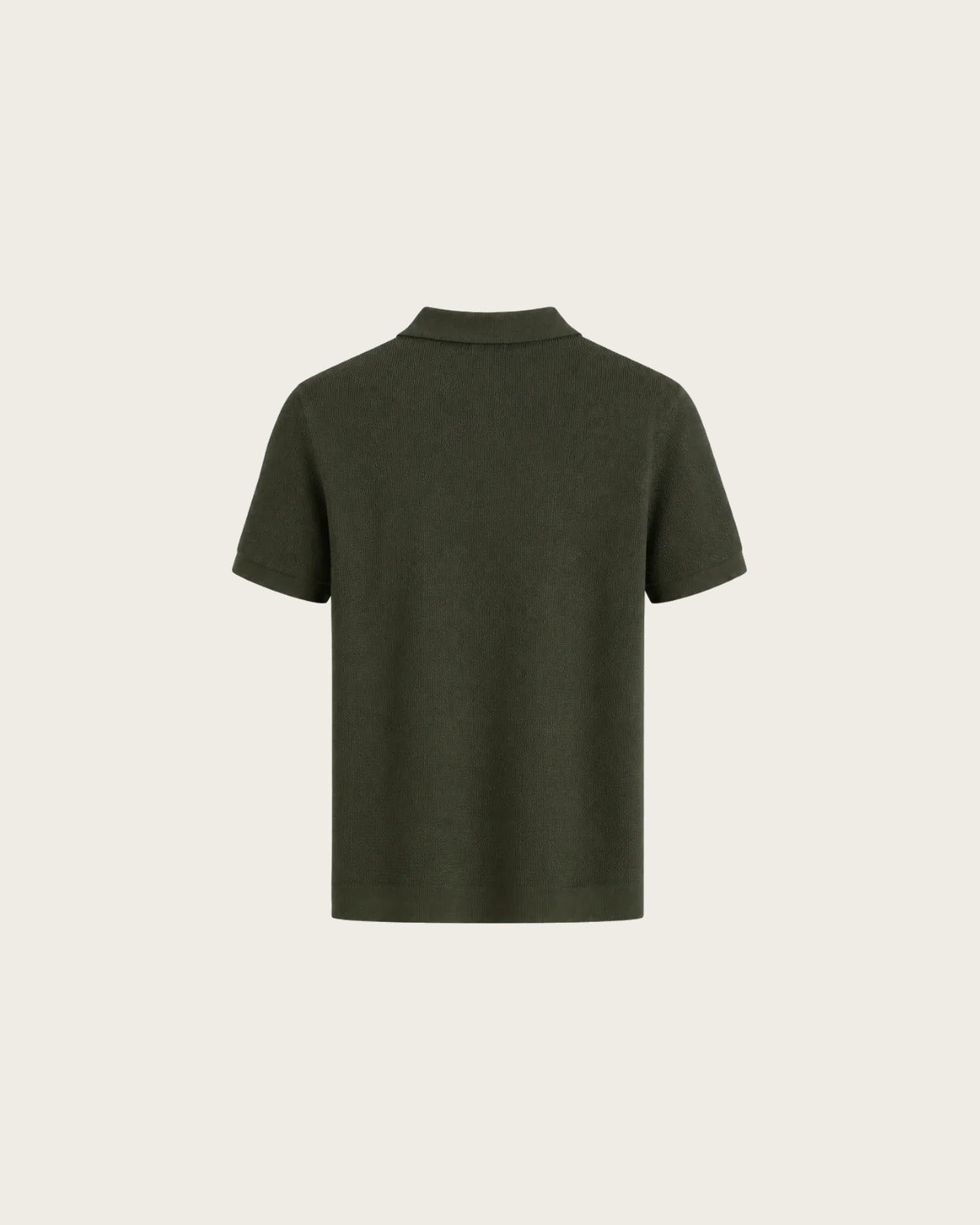 KNIT POLO | OLIVE
