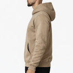 RK Blank Hoodie Brown Oversized